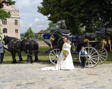 Hochzeitskutsche mieten in Nürnberg, Fürth, Erlangen