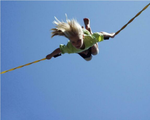 Trampolin mieten mit Service