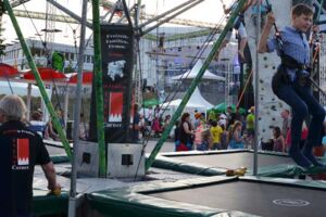 Trampolin mieten für Ihr Firmenevent oder Strassenfest