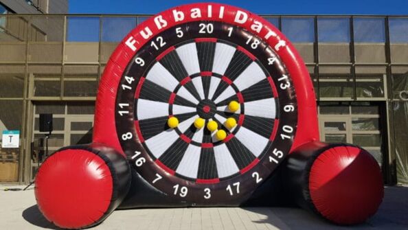 Soccer-Dart 5x5m rot mieten Erlangen