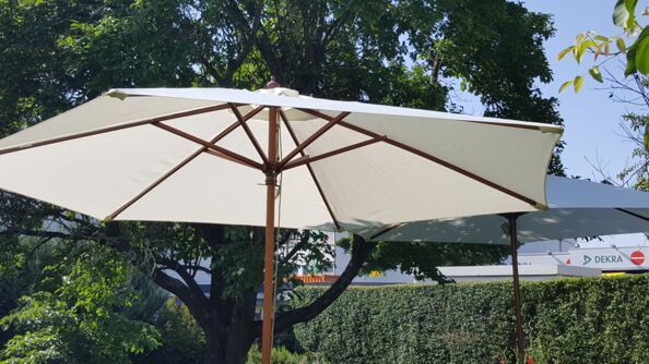 Runde Sonnenschirme mieten für Ihr Event in Erlangen