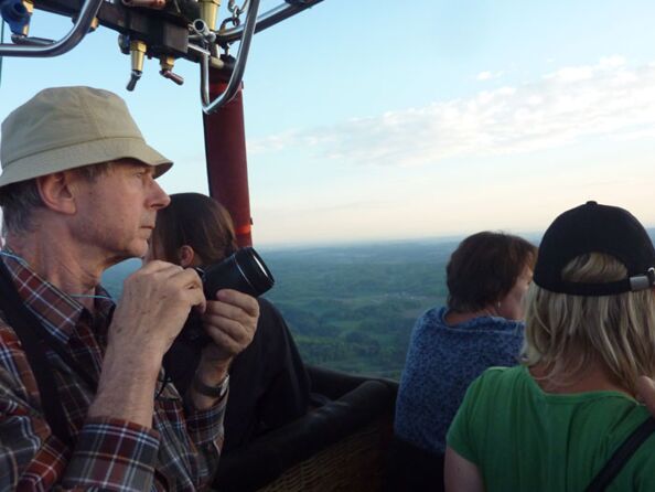 Ballon fahren als Betriebsausflug