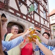Wenn´s dämmert, geht´s zum Schoppen