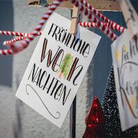 Karten-Kreativ Workshop - Weihnachtskarten