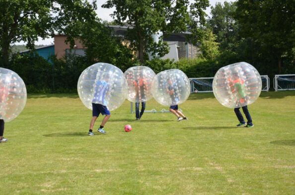 Bubble Fussball für Ihr Sommerfest