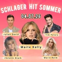 Schlager Hitsommer: Maite Kelly, Christin Stark, Marie Reim, Tim Peters, Julian David