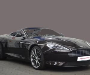 Aston Martin DB9 Volante Cabrio schwarz mieten