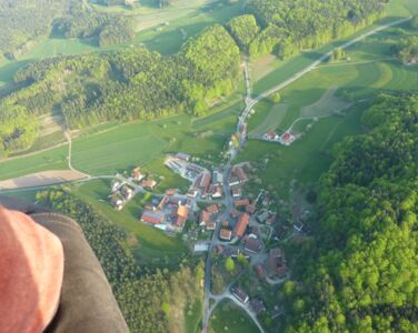 Ballonfahrt in der fränkischen Schweiz als Incentive