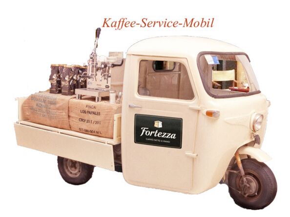 Kaffee-Mobil Guzzi Ercolino mieten